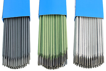 Image showing Welding Sticks Cutout