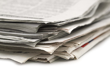 Image showing newspaper roll