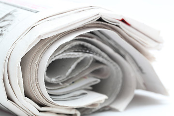 Image showing newspaper roll