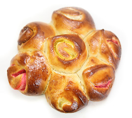 Image showing jam bun