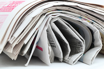 Image showing newspaper roll