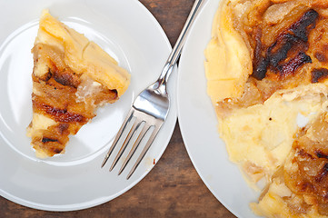 Image showing fresh pears pie