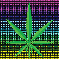 Image showing cannabis icon