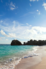 Image showing Bermuda Warwick Long Bay Beach