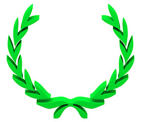 Image showing laurel wreath