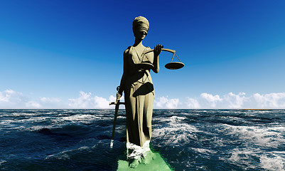 Image showing Lady of justice