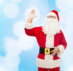 Image showing man in costume of santa claus