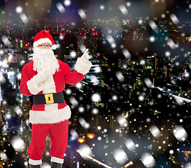 Image showing man in costume of santa claus