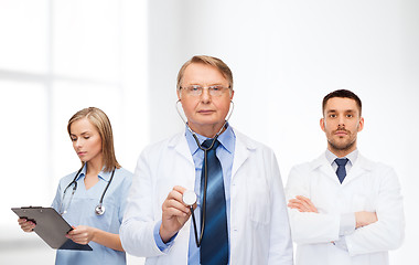 Image showing group of doctors in white coats