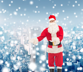 Image showing man in costume of santa claus