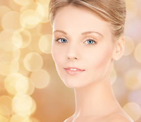 Image showing beautiful young woman face