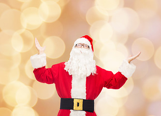 Image showing man in costume of santa claus