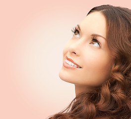 Image showing beautiful young woman face