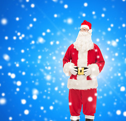 Image showing man in costume of santa claus