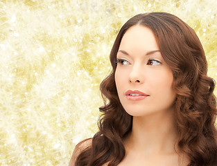 Image showing beautiful young woman face