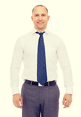 Image showing smiling businessman