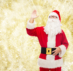 Image showing man in costume of santa claus