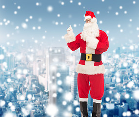 Image showing man in costume of santa claus