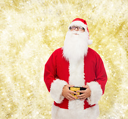 Image showing man in costume of santa claus