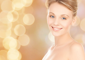 Image showing beautiful young woman face