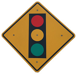 Image showing Traffic Light Ahead
