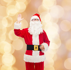 Image showing man in costume of santa claus