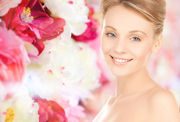 Image showing beautiful young woman face