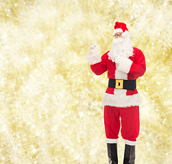 Image showing man in costume of santa claus