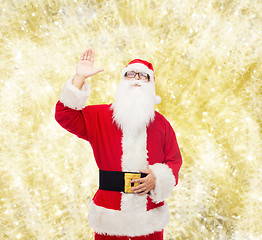 Image showing man in costume of santa claus