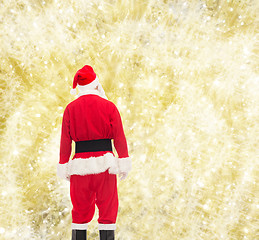 Image showing man in costume of santa claus