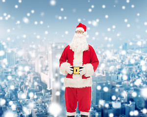 Image showing man in costume of santa claus