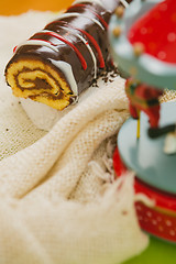 Image showing Traditional Christmas cake