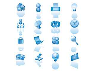 Image showing Web icon set