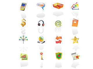 Image showing  web icon set