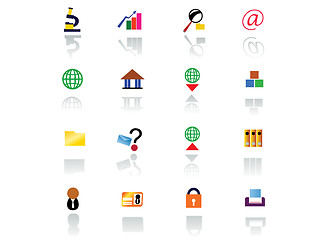 Image showing web icons