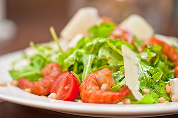 Image showing shrimp vegetable salad