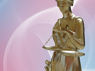 Image showing Lady of justice