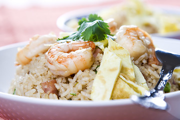 Image showing Shrimp fried rice