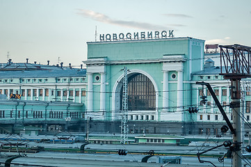 Image showing Novosibirsk railway station