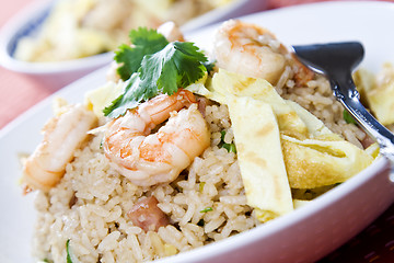 Image showing Shrimp fried rice