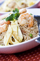 Image showing Shrimp fried rice