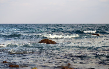 Image showing sea waves