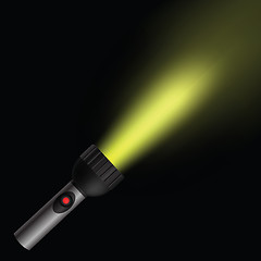 Image showing light flash