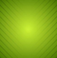 Image showing Abstract green striped vector background