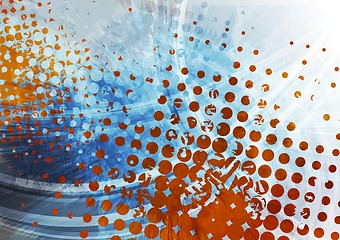 Image showing Abstract corporate colorful grunge background