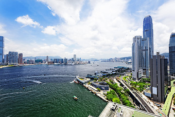 Image showing hong kong city day
