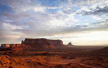 Image showing Monument Valley Sunrise