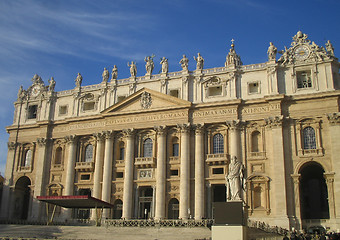 Image showing St. Peter's catedral, the Vatican