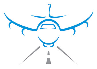 Image showing Aircraft symbol