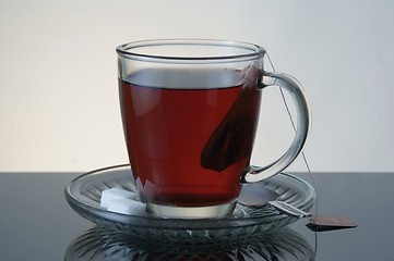 Image showing a glass of tea